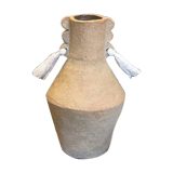 Red pompom totem vase - Cassandre Bouilly