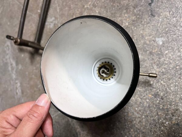 Applique à bras en laiton, années 1950