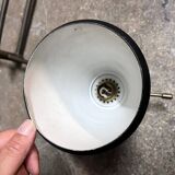 Brass arm wall lamp, 1950s