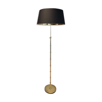 Brass floor lamp