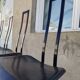 Set of 4 Design Italy chairs signed Cattelan 1980 vintage