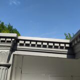 Gustavian grey patina notch