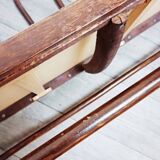 Sofa in curved wood Fischel