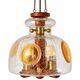 A modernist pendant light, 1970s.