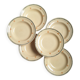 Vintage soup plates