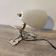 Lamp casserole reader lamp spot with ball joint clip brass vintage