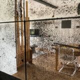 Aged look mirror