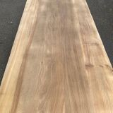 Renovated farmhouse dining table in raw solid wood 200cm 20th century