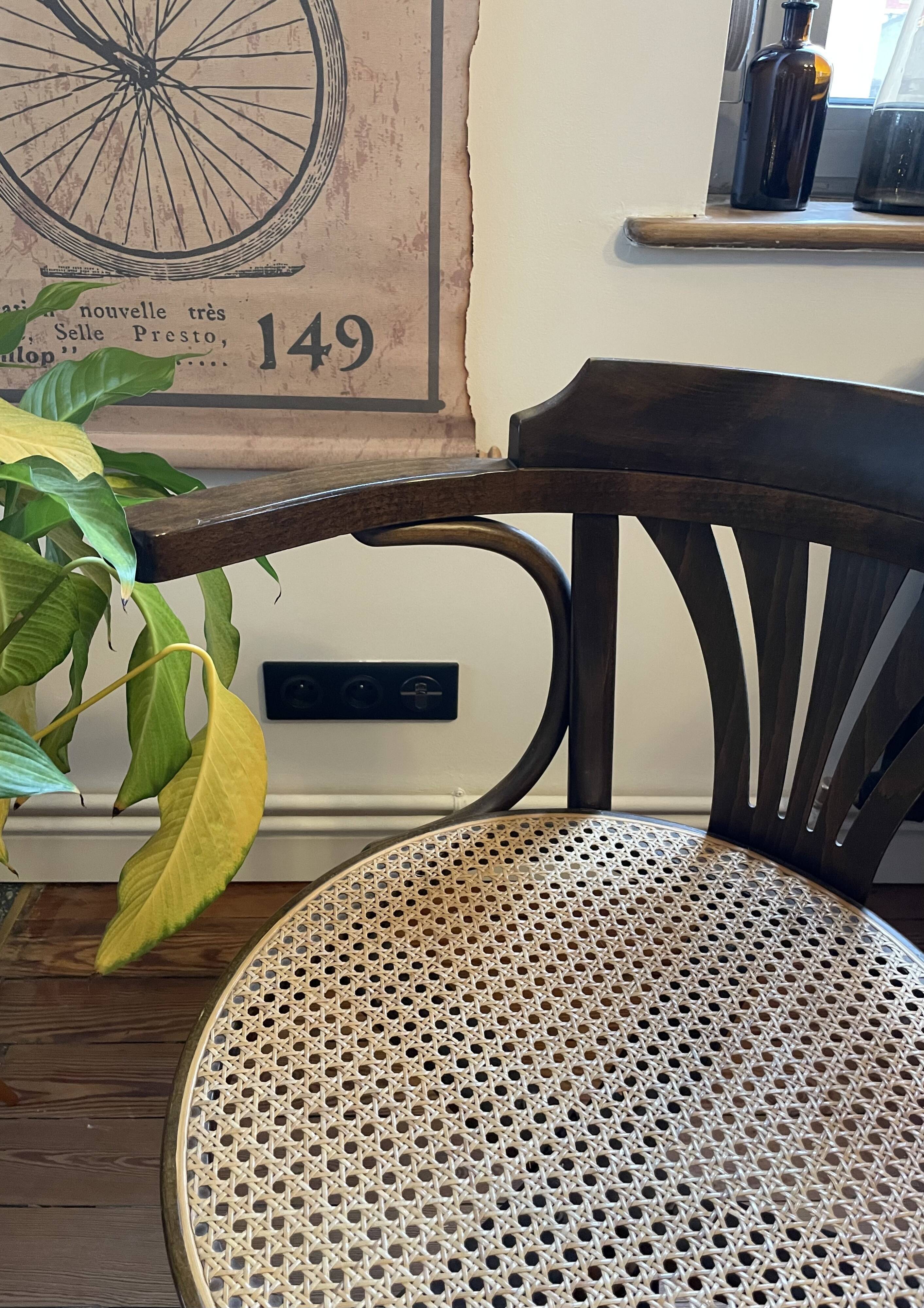 Vintage swivel armchair