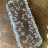 Cake dish in glass
