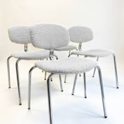 Set of 4 Pierre Paulin chairs - Steelcase Strafor 420-44