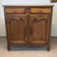 Old country buffet in solid oak – 18th / early 19th century
