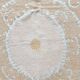 Vintage hand-embroidered tablecloth 127x134 cm