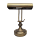 Old aged brass articulated desk lamp