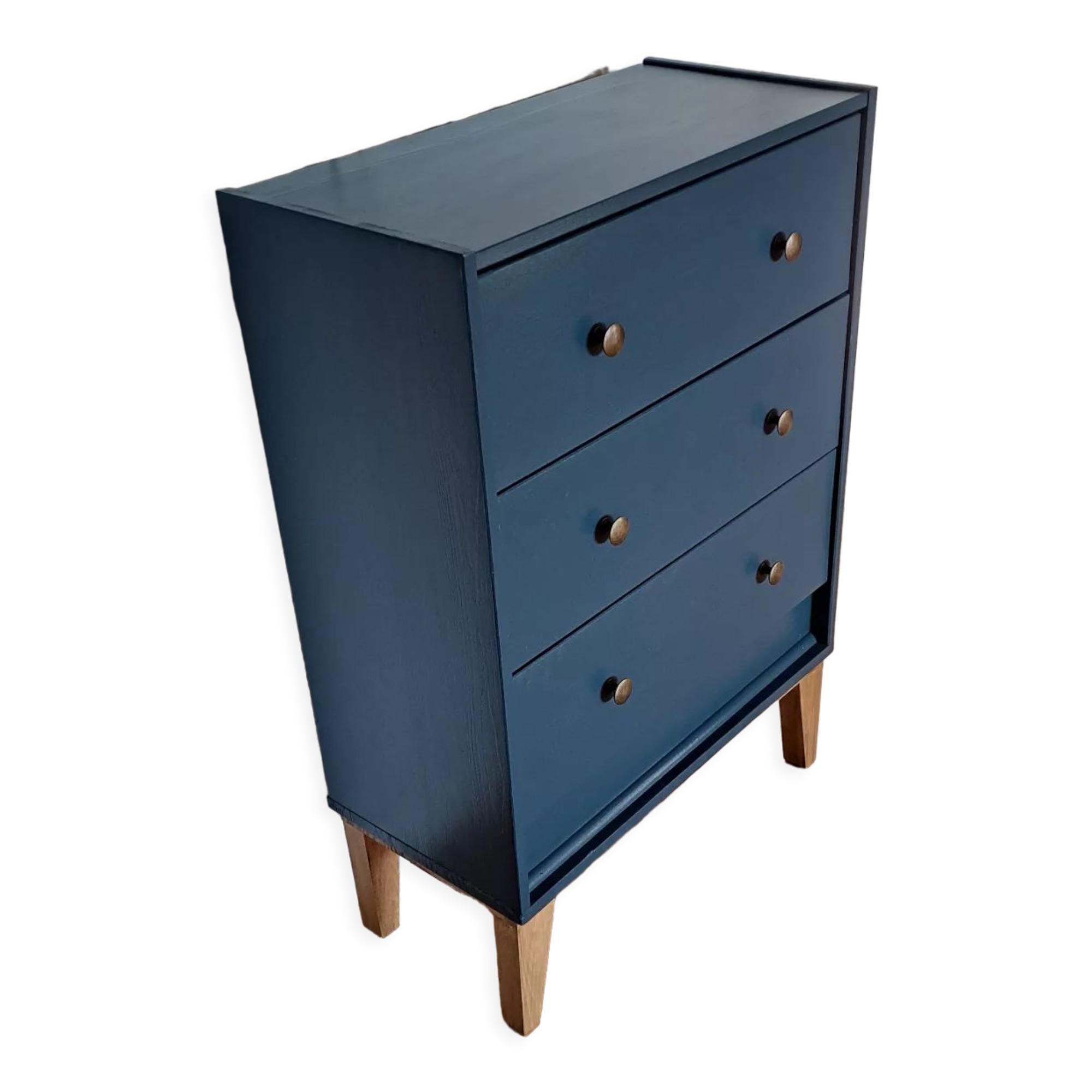 Rød Sødgren chest of drawers in glove blue
