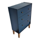Rød Sødgren chest of drawers in glove blue