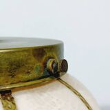 Pink Blown Glass Pendant Light