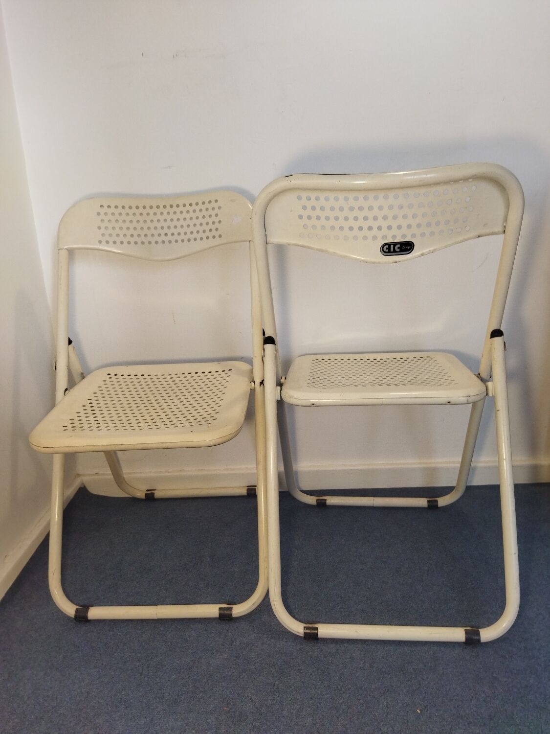 Vintage folding chairs