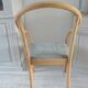 Scandinavian style armchair, beech frame, renovated seat