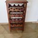 Solid wood wine rack