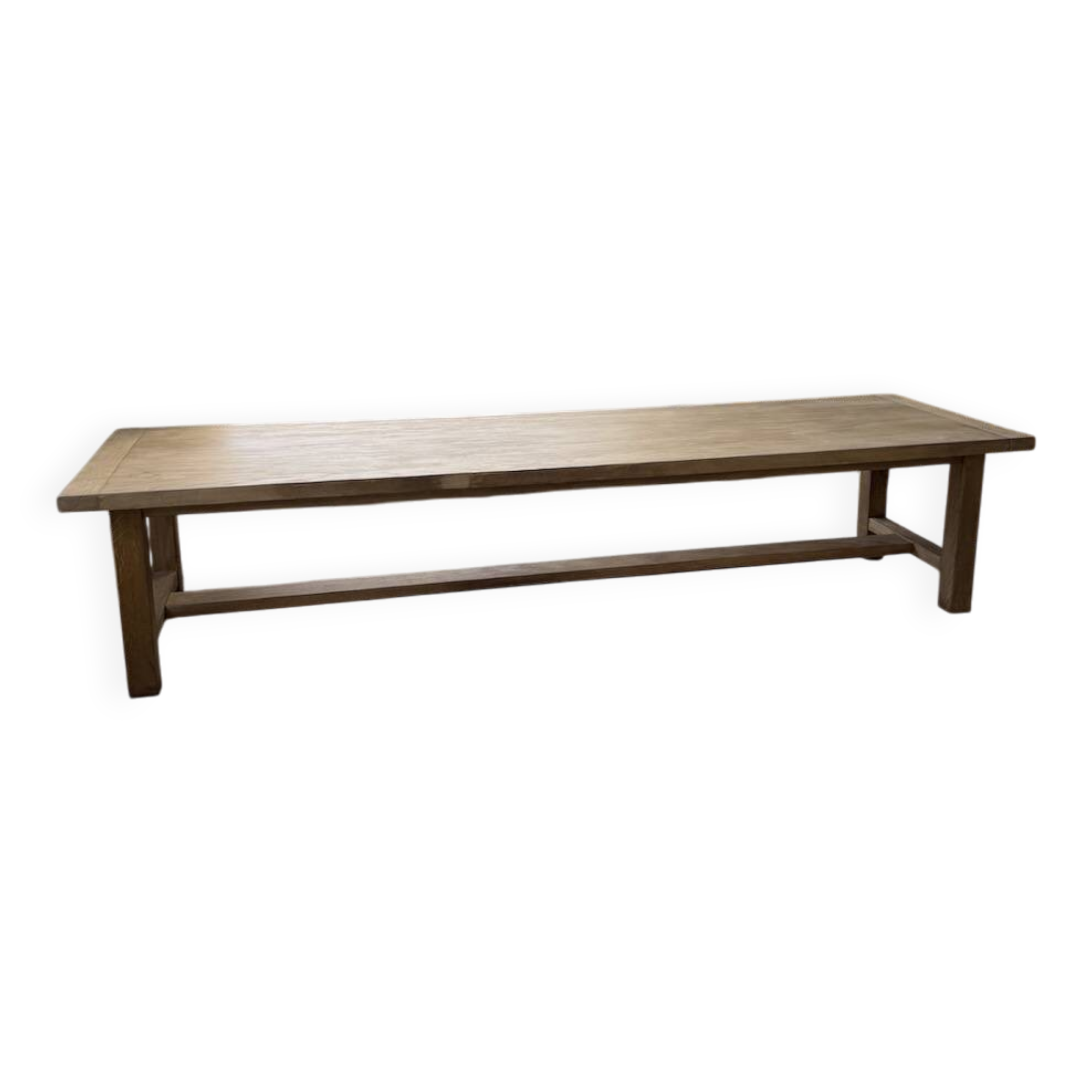 XXL solid oak farmhouse table 3.5m