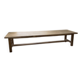 XXL solid oak farmhouse table 3.5m