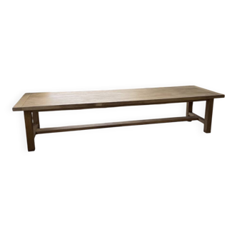 XXL solid oak farmhouse table 3.5m
