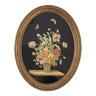 Tableau bouquet de fleurs XIXeme siècle