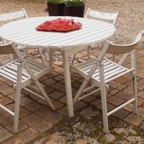 Vintage 60s wooden garden furniture