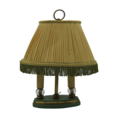 Petite lamp bouillotte in tole.
