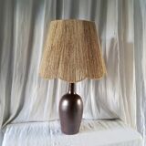 Glazed ceramic lamp