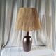 Glazed ceramic lamp