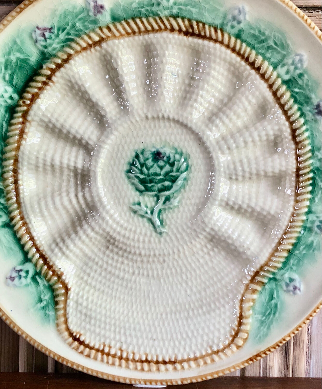 Flat plate in Longchamp slurry