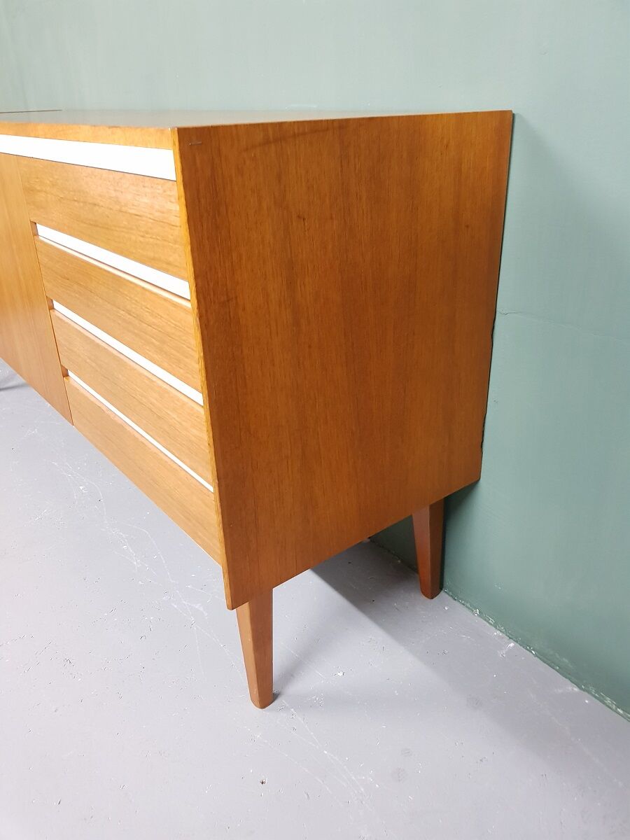 Vintage dutch topform teak sideboard from the 1960