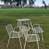 Chaises et table Ému Rio