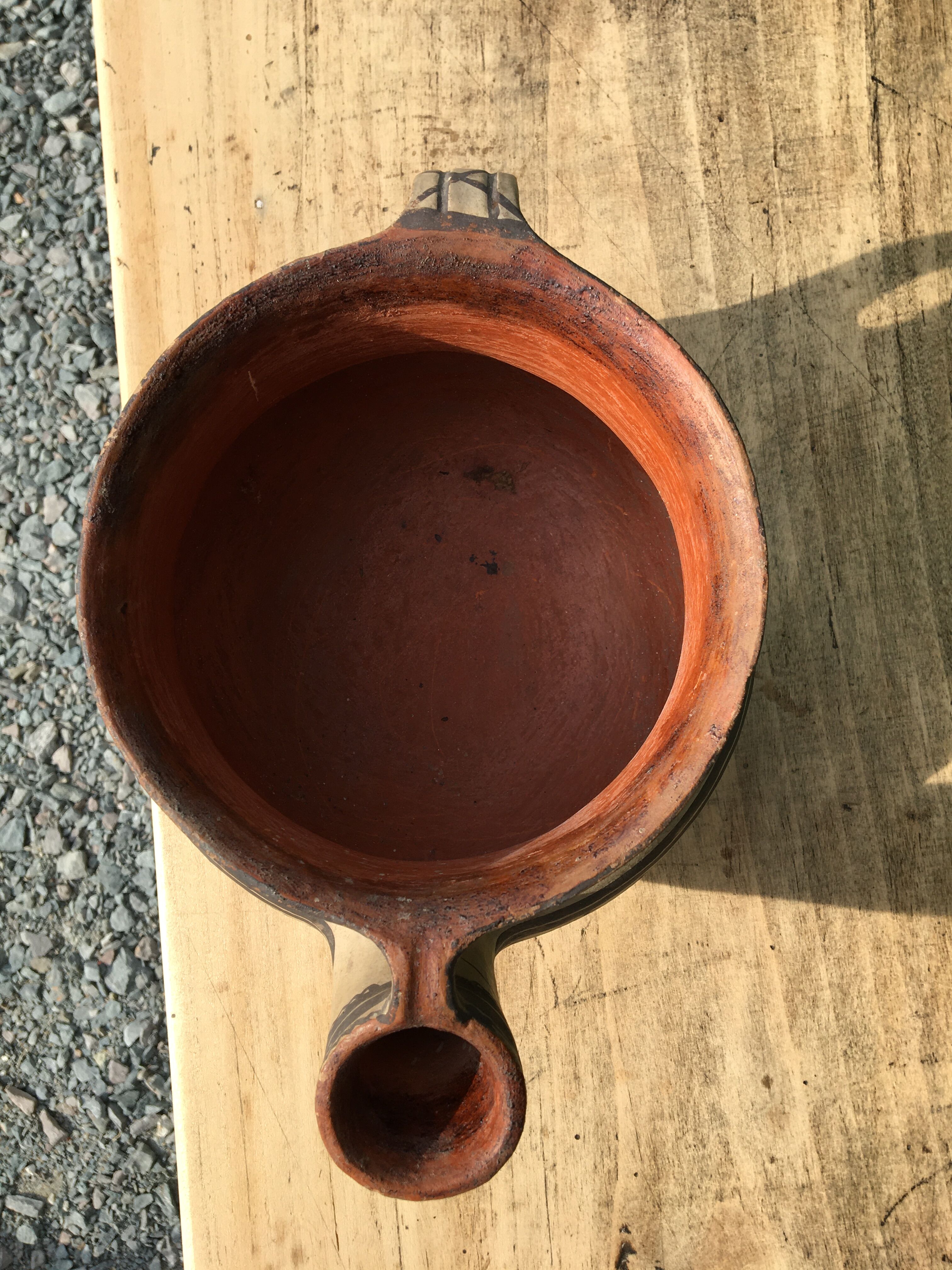 Ancient Berber terracotta pot