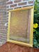 Louis XVI Style Rectangular Mirror In Wood And Golden Stucco