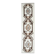 Vintage Turkish Oushak Handmade Wool Cotton White Runner 90x350