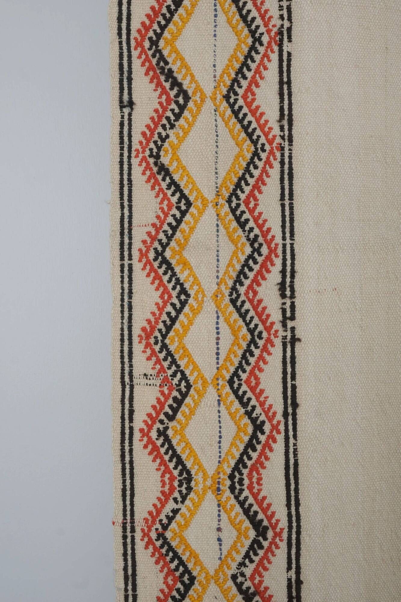 Vintage Turkish hallway rug 64x462 cm