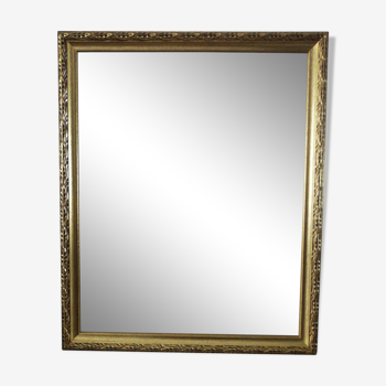 Miroir bois doré - 56x46cm