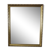 Miroir bois doré - 56x46cm