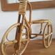 Rattan tricycle plant door