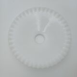 Lampshade suspension opaline lace