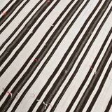 Contemporary Striped Vintage Kilim Rug, 206x304Cm