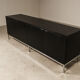 Florence Knoll sideboard in black oak and chrome for Knoll International, 1960s