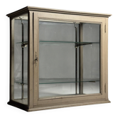 French display cabinet early 20th century grey