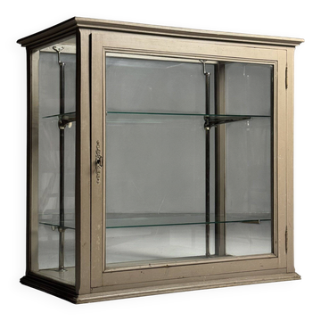 French display cabinet early 20th century grey