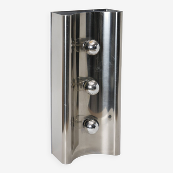 Reggiani designer wall light stainless steel