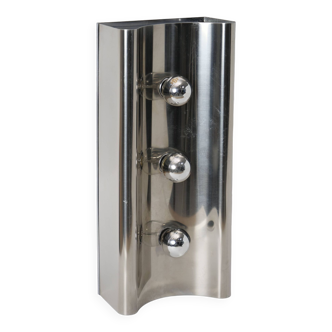 Reggiani designer wall light stainless steel