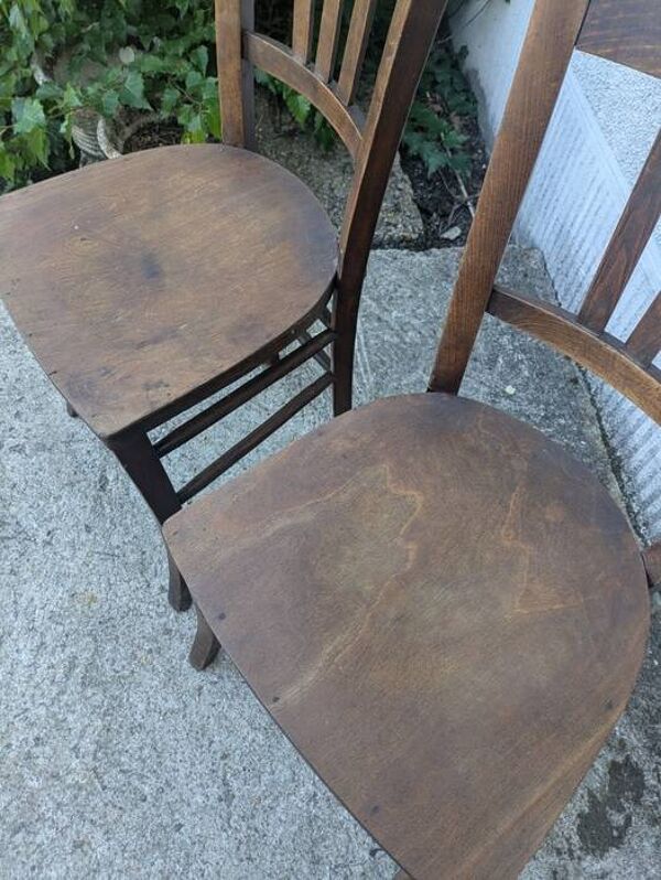 Paire de chaises bistrot Luterma